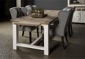 Tower Living eettafel Parma Toscana 200x100x78 cm eiken