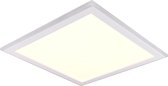 LED Plafondlamp - Plafondverlichting - Trion Colombo - 28W - Aanpasbare Kleur - RGBW - Vierkant - Mat Wit - Kunststof - BSE
