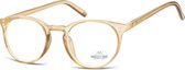 Montana Leesbril Hmr55 Goud/transparant Sterkte +3.50
