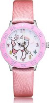 Kat horloge met glow in the dark wijzers deluxe