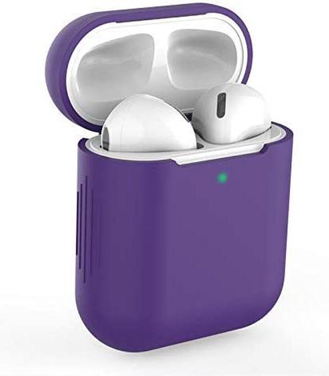 Airpods Hoesje - Airpods Case - Hoesje voor Airpods - Airpods Hoesje Siliconen Case - Airpods 1 Hoesje - Airpods 2 Hoesje - Airpods Case Silicone - Airpods Pro Case - Airpods Hoes - Airpods Case Hoesje - Airpods Hoesje
