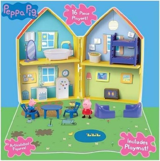 Superioriteit Dodelijk Weekendtas Peppa Pig House playset (huis speelset) | bol.com