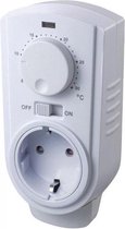 SCHLOSS plugin thermostaat elektronisch mechanisch en geschikt voor verwarmen of koelen