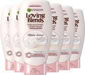 Garnier Loving Blends Conditioner - Milde Haver - Normaal Haar en Gevoelige Hoofdhuid - 6 x 250 ml - Voordeelverpakking