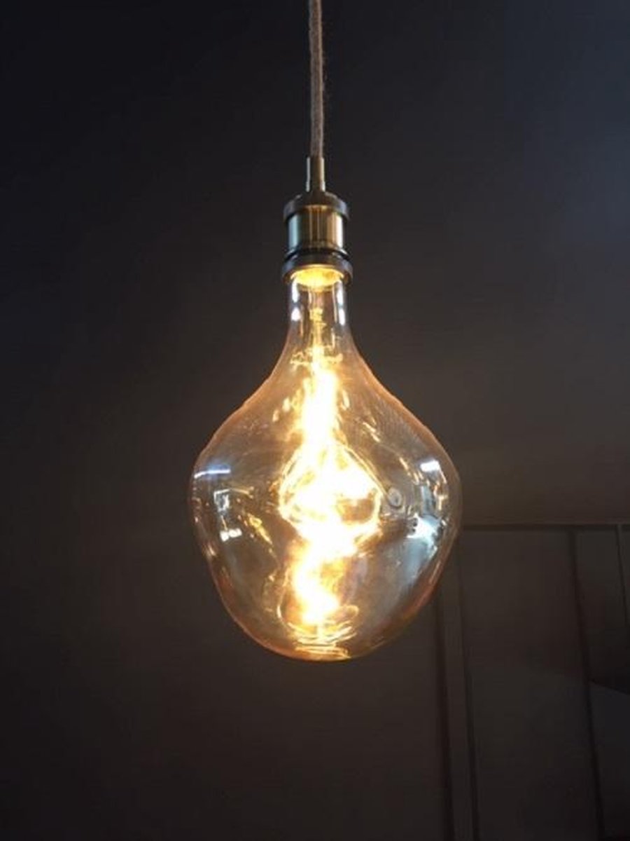 Ampoule à suspendre batterie lumière décorative en forme de poire