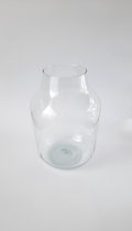 Briljant-deco || Glazen pot Milou – geblazen en ecologisch glas – D 23cm – H 33cm