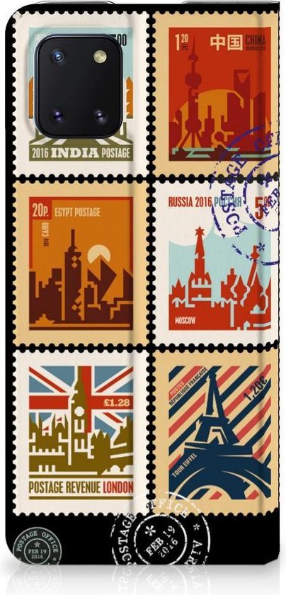 Coque de protection Samsung Galaxy Note 10 Lite Couverture de téléphone Design Stamps