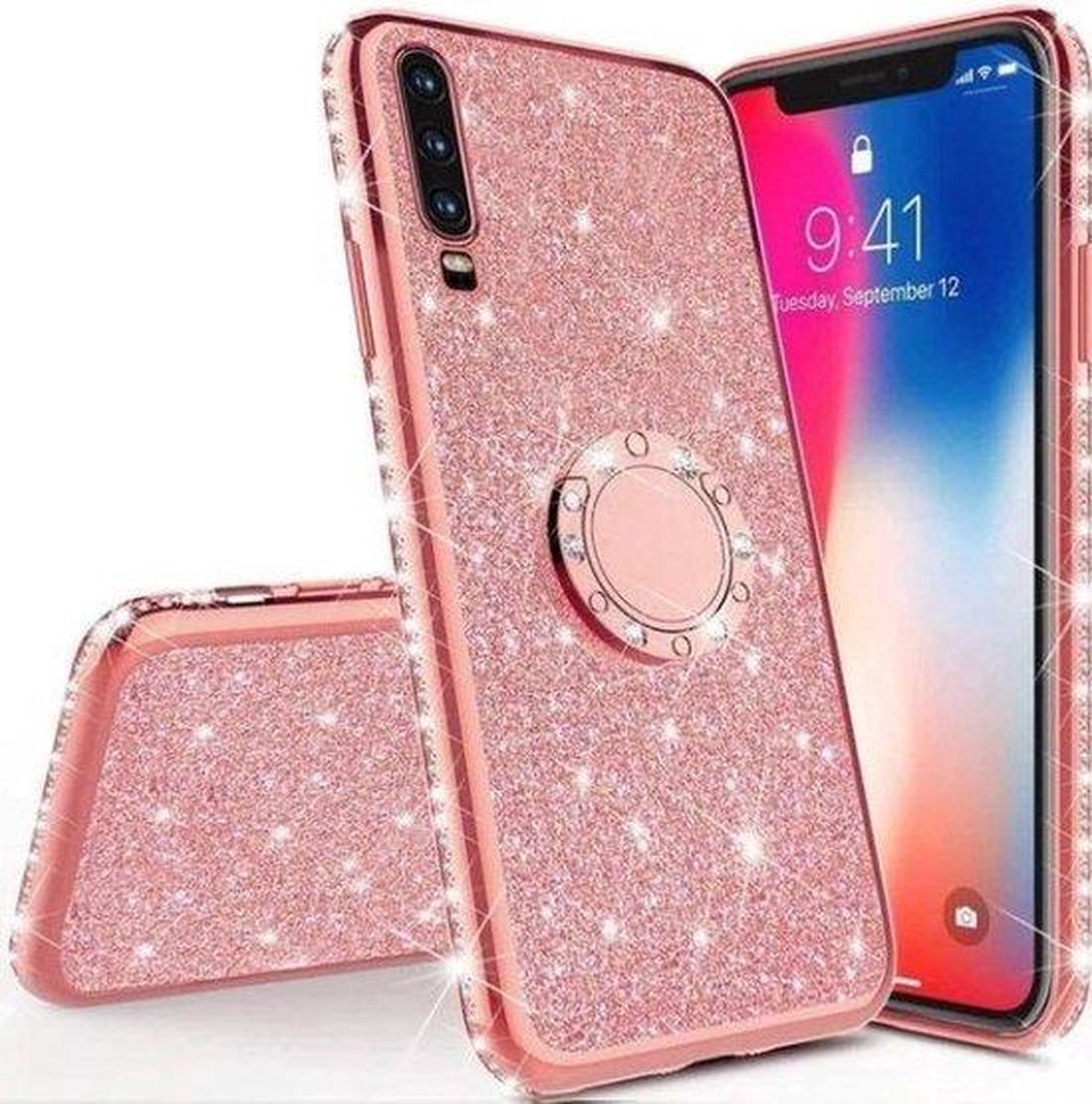 All About Your Phone Telefoonhoesje - Back Cover - Geschikt Voor Samsung Galaxy A51 - Roze