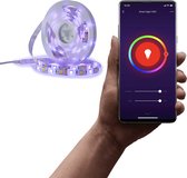 Silvergear Slimme WiFi LED Strip - 3 meter - RGB - Waterdicht - Via Alexa, Google Assistant en App