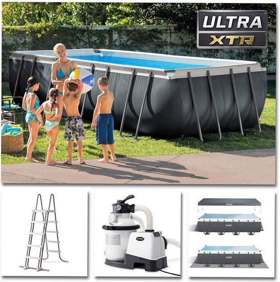 Intex Pool set rectangulaire Ultra XTR Frame 549x274x132 cm 26356GN |  bol.com