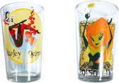 DC Comics Gotham Girls Harley Quinn En Poison Ivy Twin Glasses