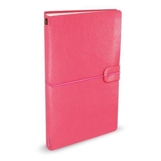 Peter Pauper Voyager Notitieboekje - Leder cover - Pink