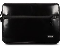 Surface Pro 11 hoes met vak (van gerecycled materiaal) - Zwarte laptop sleeve of cover voor Microsoft Surface Pro 11/10/9/8/7 (2025/2026)