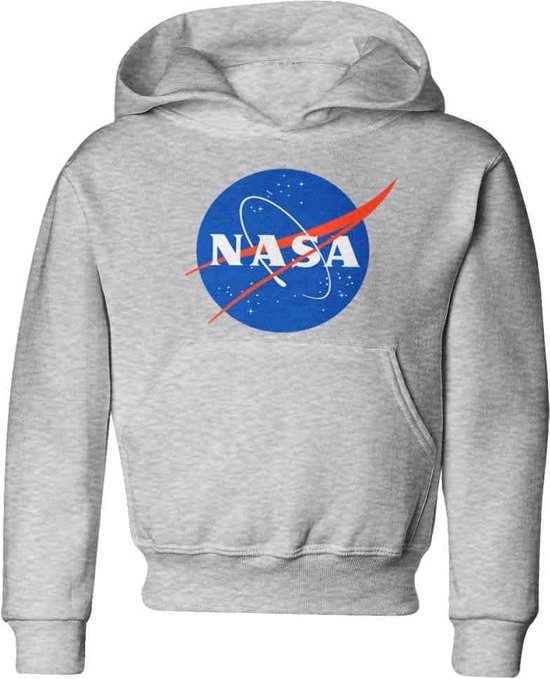 NASA - Insignia / Logotype Kinder hoodie/trui - Kids tm 4 jaar - Grijs