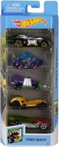 Hot Wheels Cadeauset Street Beasts 7,5 Cm Staal 5-delig (ghp57)