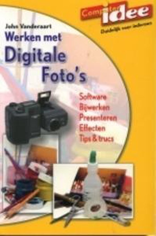 Cover van het boek 'Werken met digitale foto's'
