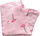 Swaddle doek XL - Flamingo roze