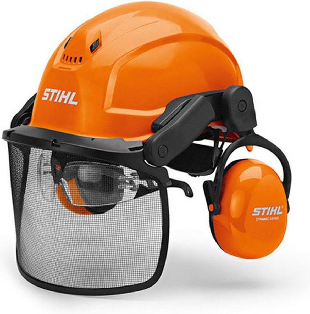 Stihl – Helmset – Dynamic - met gehoorbescherming – met vizier | bol.com