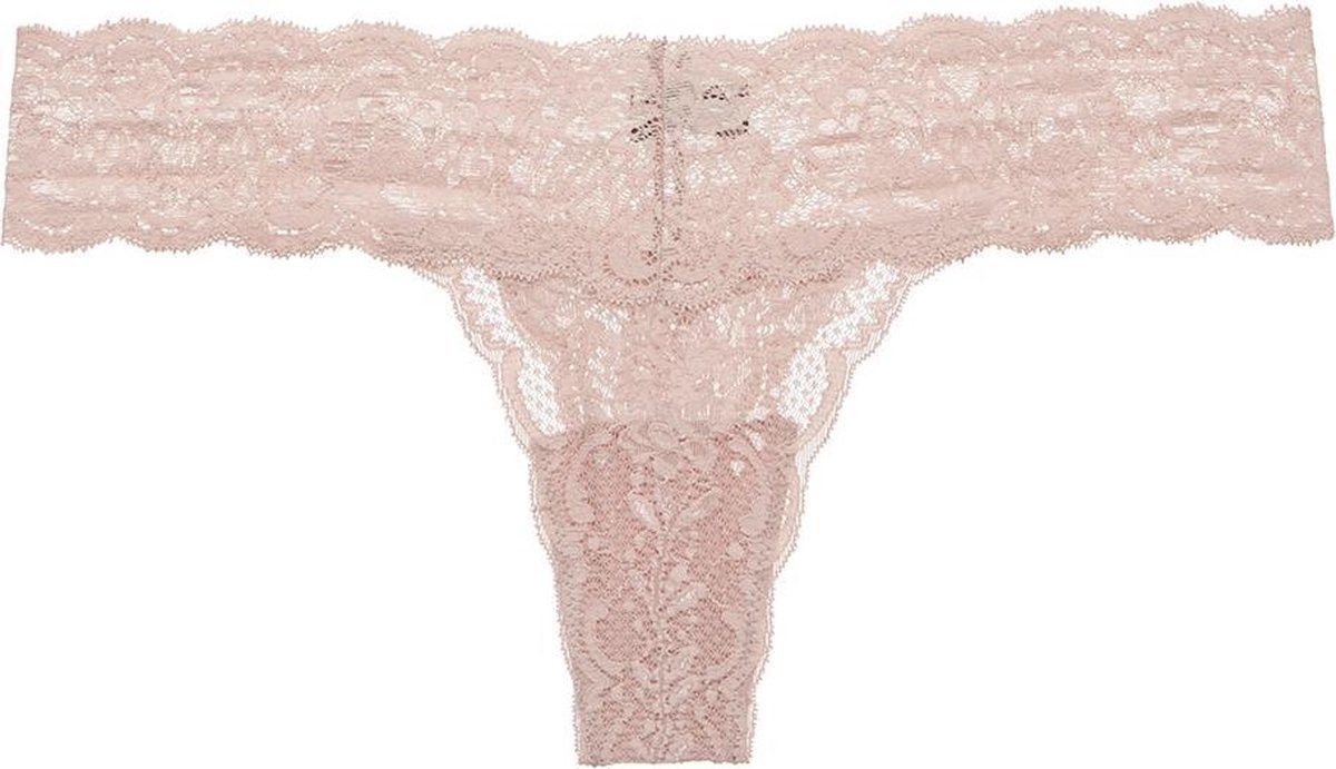 Cosabella Never Say Never Low Rise Cutie Bow String - MANDORLA - Maat O/S