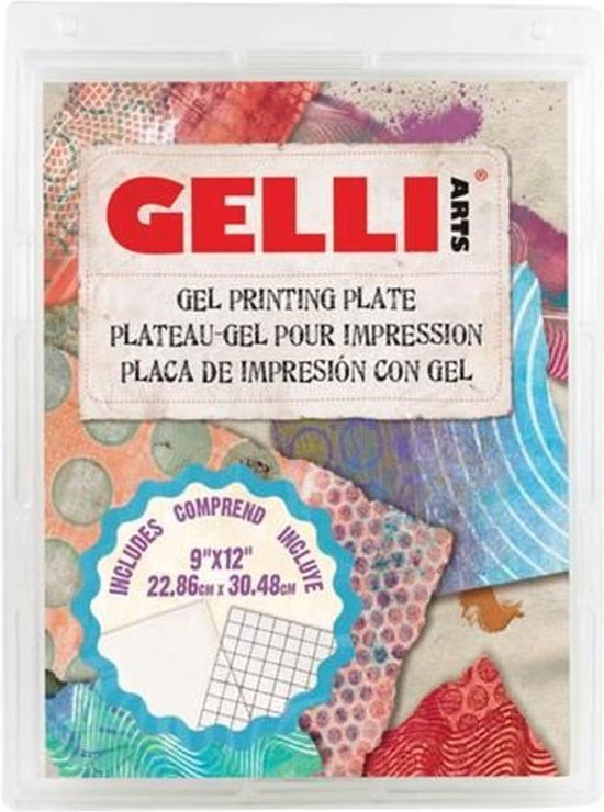 Plaque d'impression Gelli Arts - Rectangle 22,86 x 30,48 cm | bol