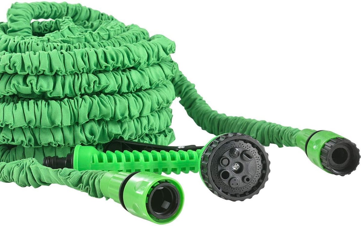 Flexibele Tuinslang 30 Meter Groen Flexibele Tuinslang 30 Meter Groen