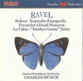 Ravel: Bolero, Rapsodie Espagnole, Pavane etc / Charles Munch, Boston SO