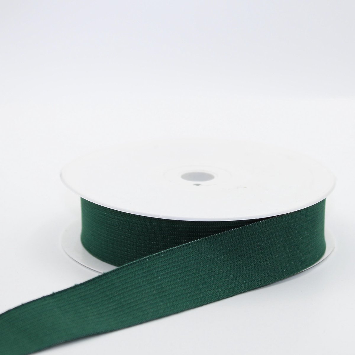 10 Meter GEKLEURDE ELASTIEK, Breedte 25MM, Kleur GROEN E38