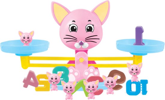 Queta - Jeu De Singe Balance Montessori - 60 Pièces Pour Apprendre Les Maths En S'amusant (dès 5 Ans)
