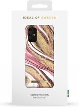 ideal of sweden fashion case geschikt voor samsung galaxy s20+ cosmic pink swirl