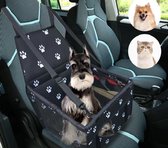 Luxe Honden Autostoel - Autozitje Hond - Hondenmand - Auto Bench Hond - Comfortabel en Luxe - Veilig en Inklapbaar - Dierenmand - Waterdicht - Zwart