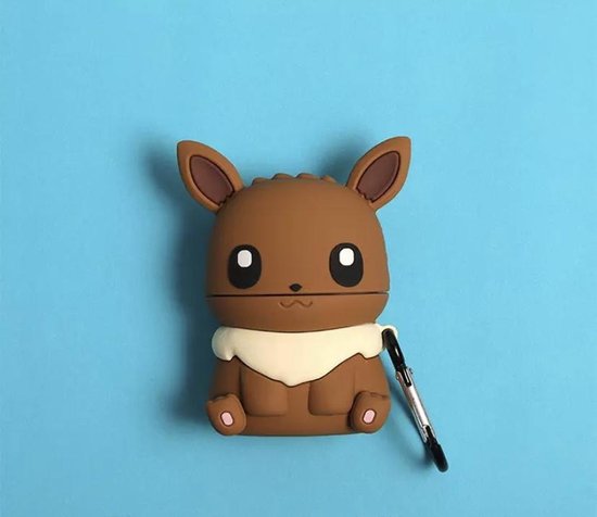 Pokemon AirPods Case Pokemon Eevee AirPods Hoesje Geschikt voor