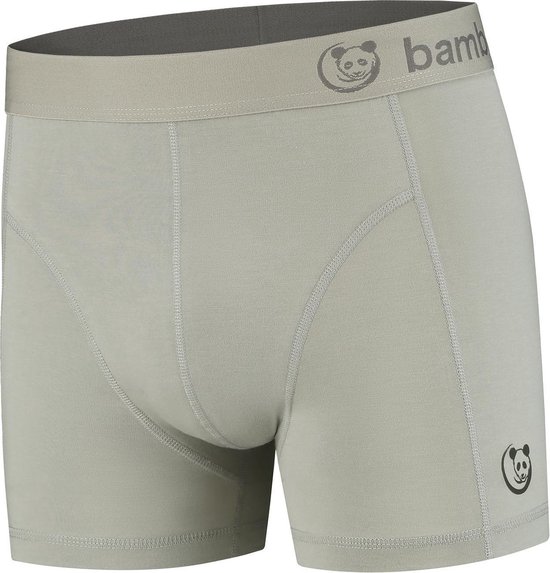 B.Bocelli - Boxer Bamboe - Homme - Taupe - Taille M