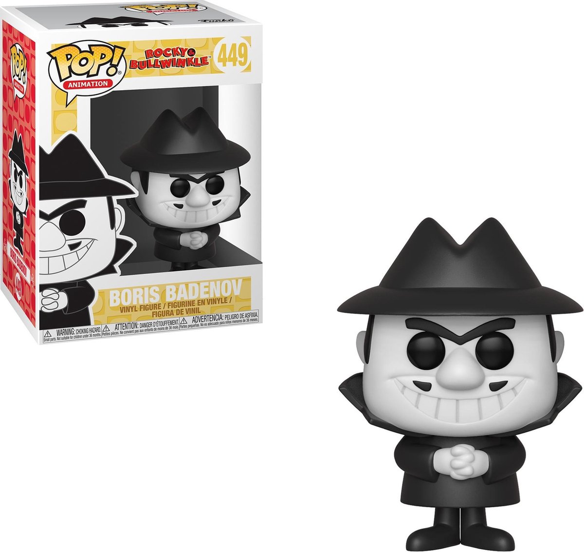 Animation #449 - Boris Badenov (Rocky & Bullwinkle) Pop!