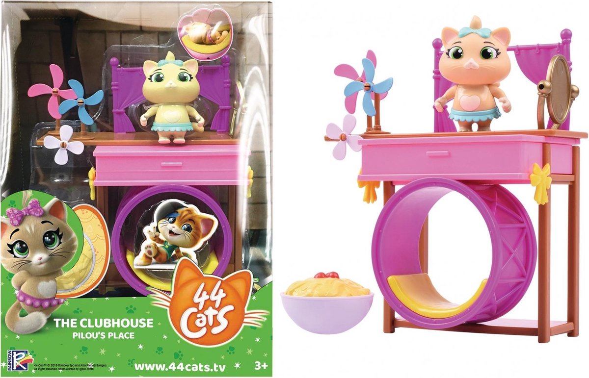 Deluxe speelset / Pilou 44CATS - SMOBY