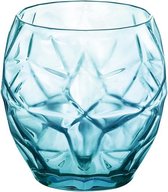 Bormioli Rocco Oriente waterglas - 400 ml - blauw - Set-6