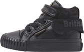 ROCO Baby meisjes sneakers hoog - Zwart - maat 20