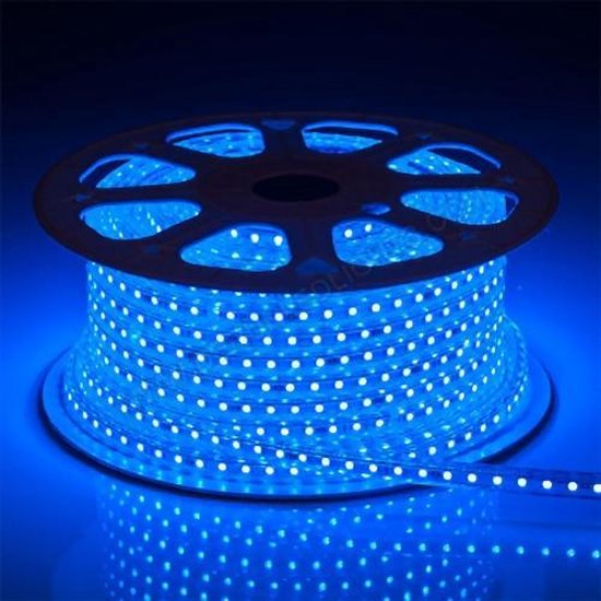 LED Strip 230V - Blauw - meter - IP66