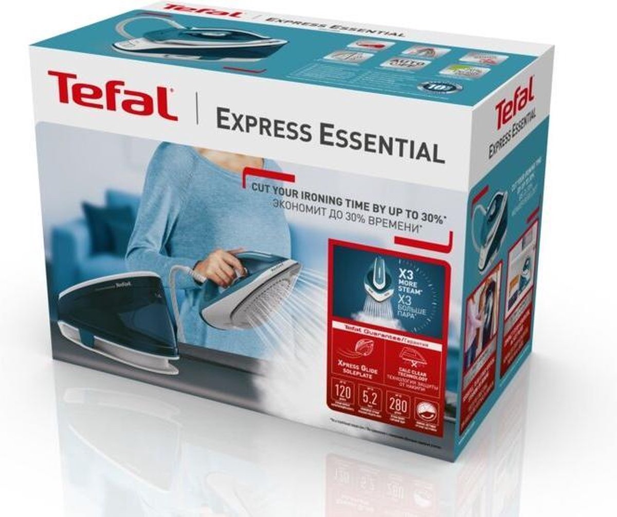 Tefal Express Essential SV6115 - Stoomgenerator | bol.com