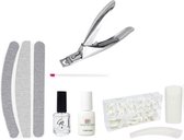 Kunstnagel Starterspakket + manicure Set - Naturel Tips 100 stuks - SUPER DEAL!
