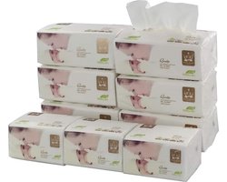 7680 Stuks 4 laags Tissue papier, 480 Tissues x16 packs Ultra Soft Tissue, Super Zacht Zakdoekjes