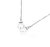 NiSy.nl Ketting | Handboeien | Hanger Zilverkleurig | Choker