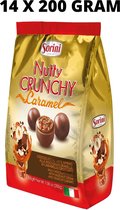 Sorini Chocolade Nutty Crunch Caramel 14 x 200 Gram