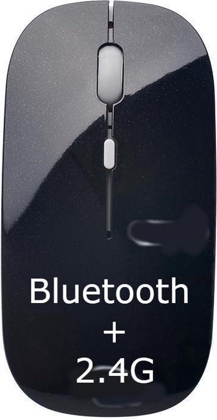 Bluetooth Muis en 2.4g wifi Oplaadbare draadloze Slanke (laptop) Muis in  Hoogglans... | bol.com
