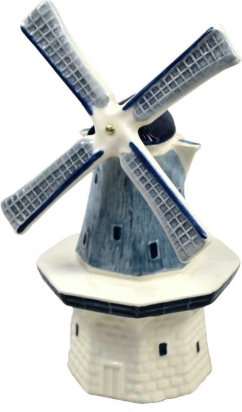 Royal Goedewaagen - Miniatuur Stellingmolen - Delfts Blauw