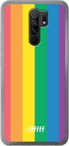 Xiaomi Redmi 9 Hoesje Transparant TPU Case - #LGBT #ffffff
