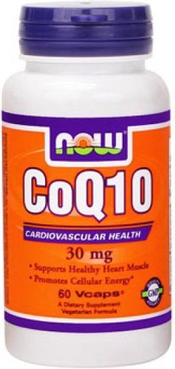 Goedkoopste CoQ10 30mg Now Foods 60v-caps