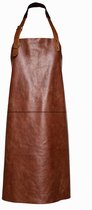 Tablier en cuir de luxe (BBQ) Xapron Tennessee - couleur Cognac (marron clair)
