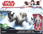 Disney Star Wars Force Link Wampa - Luke Skywalker set