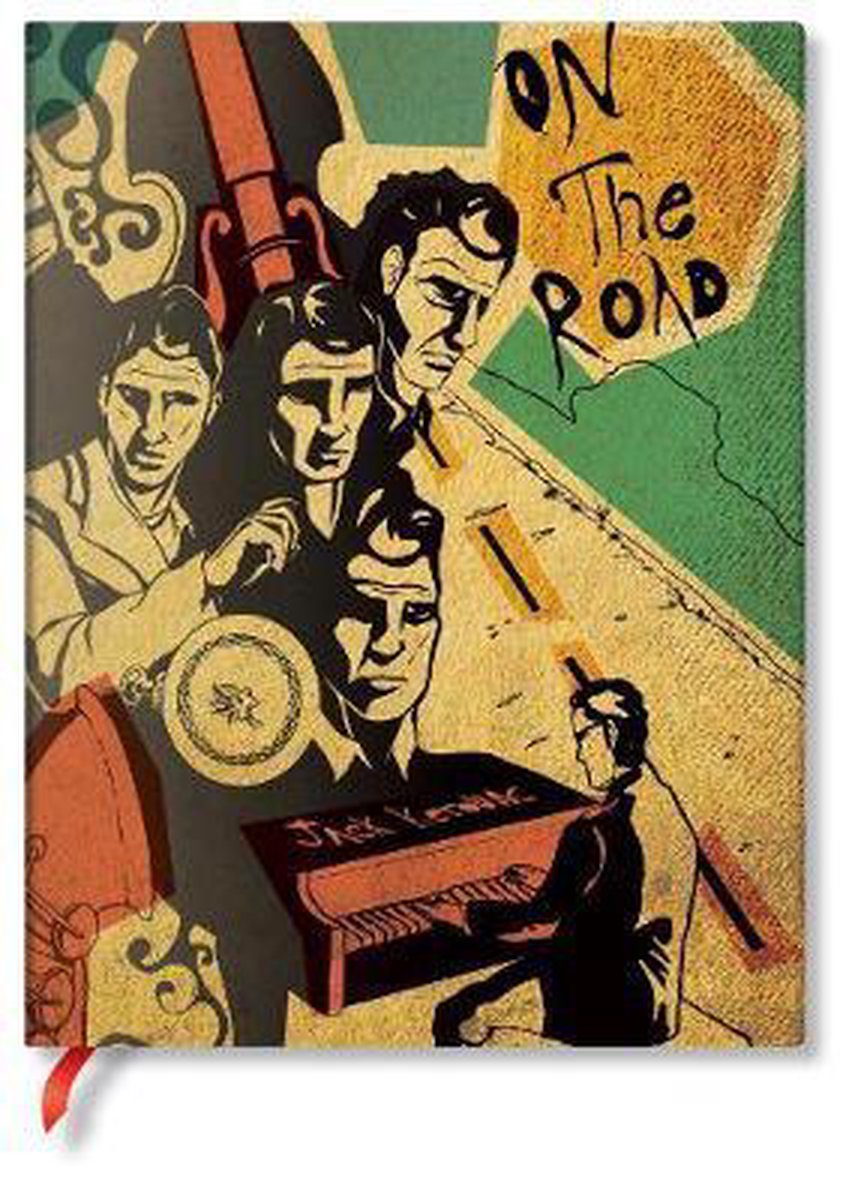 Paperblanks FleXis Jack Kerouac On The Road Notitieboek Ultra - Gelinieerd