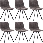 Eetkamerstoelen set 6 stuks  (Incl LW anti kras viltjes) - Eetkamer stoelen - Extra stoelen voor huiskamer - Dineerstoelen – Tafelstoelen